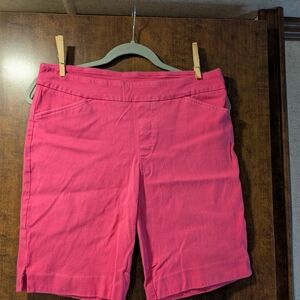 Time and Tru Vibrant Pink Women's Bermudas